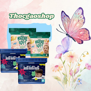  Thóc Gạo Shop 89   Combo 4 bịch  Bỉm tã quần Lomoms Hàn Quốc Nature soft bam bam bam L30 XL26 2XL22 3XL18 