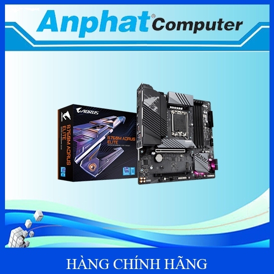 Mainboard Gigabyte B760M AORUS ELITE Socket LGA1700 - Hàng Chính Hãng