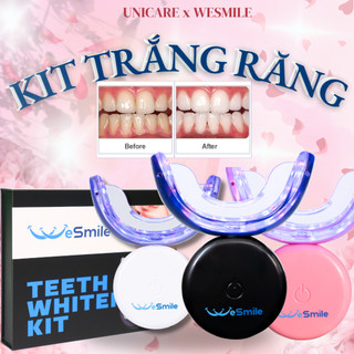  Máy làm trắng răng WESMILE SMILEKIT máy tẩy trắng răng an toàn không chứa Hydrogen Peroxide răng trắng sáng tại nhà 