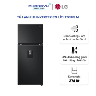 Tủ lạnh LG 374L Inverter - Ngăn đá trên - Ngăn Fresh 0 Zone - Lấy nước ngoài - Bảo hành 24 Tháng