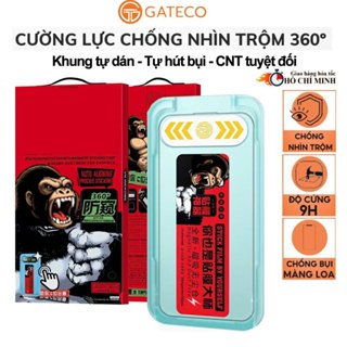 Cường lực chống nhìn trộm 360 độ Khung tự dán cho iPhone 15 Promax 17  Pro max 16 Pro 14 plus 13 Pro max 12 11 Xsmax