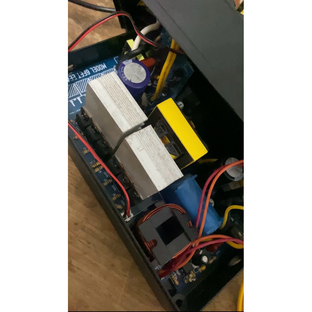 Máy kích điện tử băm xung 6fet BA E35 lõi cao công suất lớn