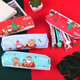  Hộp đựng bút ,Túi đựng bút noel cho bé quà tặng giá rẻ 