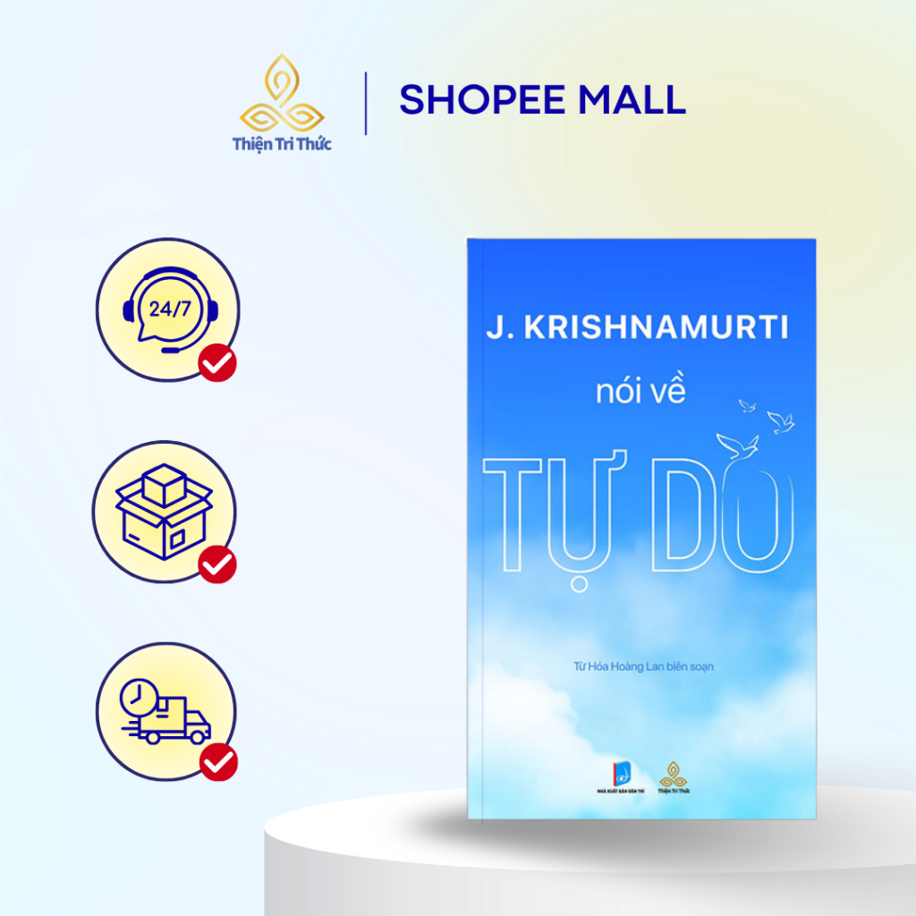 Sách Krishnamurti Nói Về Tự Do - Tác giả Jiddu Krishnamurti