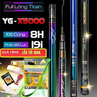   Quà Tặng 100k  Cần Câu Đài Cần Câu Tay YG 5H 6H 8H F1  Tặng Kèm 1 Ngọn Phụ CT01 