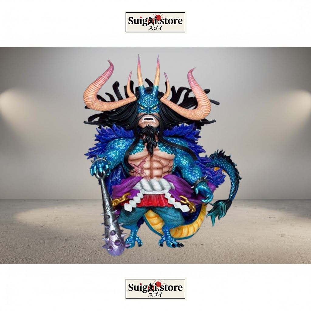 Mô Hình Resin Kaido Bách Thú (Onigashima) - Studio League - One Piece - Figure Cao Cấp, Phiên Bản Gi