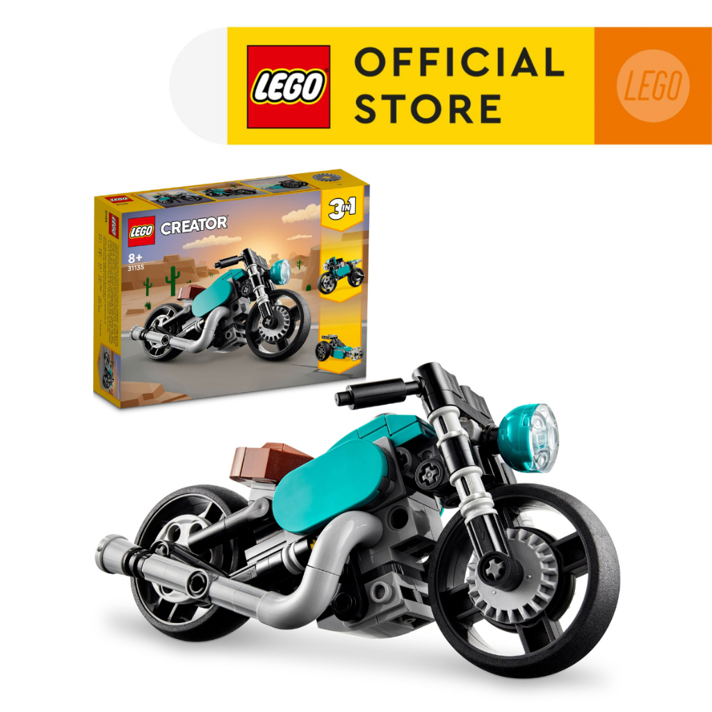 LEGO CREATOR 31135 Xe Mô Tô Cổ Điển (128 chi tiết)
