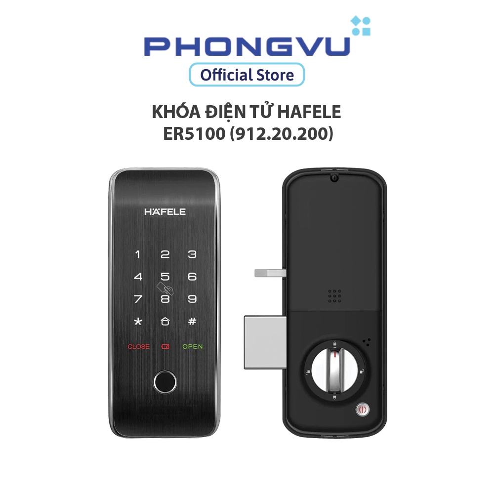 Khóa điện tử Hafele ER5100 (912.20.200) - Bảo hành 24 tháng