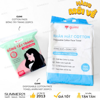  Bông tẩy trang và khăn mặt GUMI 