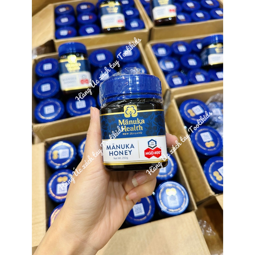 [HÀNG CHUẨN ĐỦ BILL] Manuka MGO 400+ lọ 250g và 500g - Mật ong Manuka Health