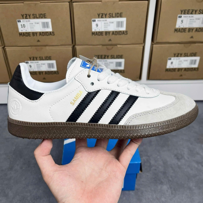 Giày Adidas Samba White Black Nam Và Nữ, Giày Samba Hàng Đẹp Được Kiểm Tra hàng Full Box Bill. | BigBuy360 - bigbuy360.vn