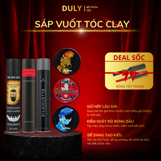  Combo Gôm Sáp Vuốt Tam Thái Tử Giữ Nếp Cả Ngày Không Lo Bết Tóc 