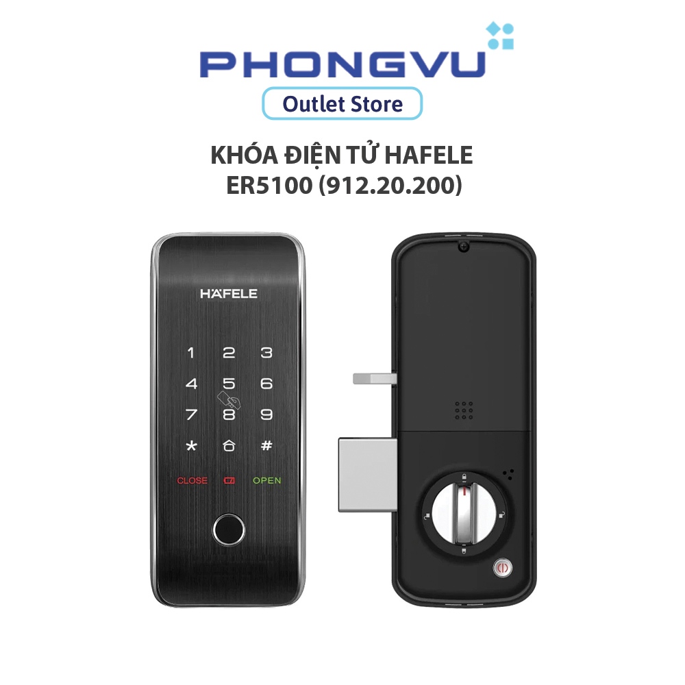 Khóa điện tử Hafele ER5100 (912.20.200) - Bảo hành 24 tháng