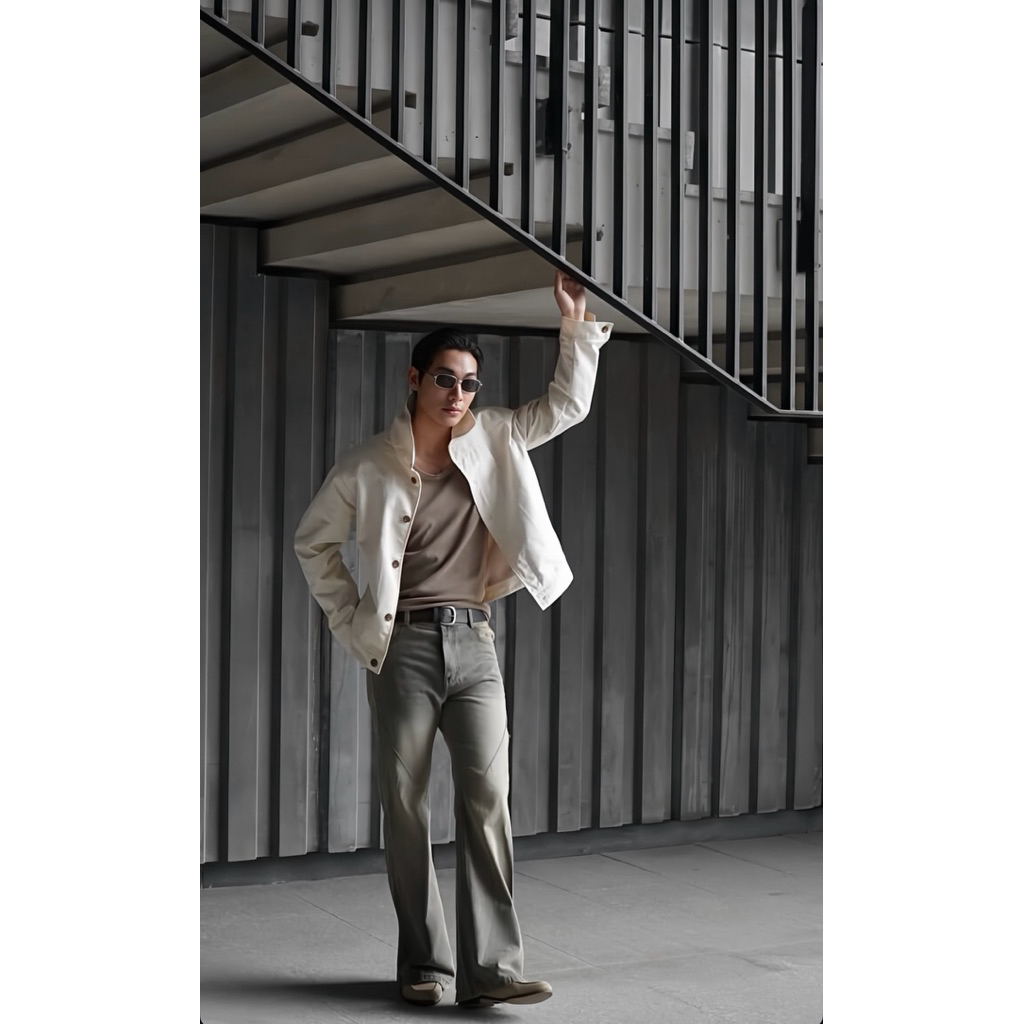 LOE GRIND FLARED JEANS WASH VER 1 - Quần jeans ống loe wash Whose Studio 1756 | BigBuy360 - bigbuy360.vn