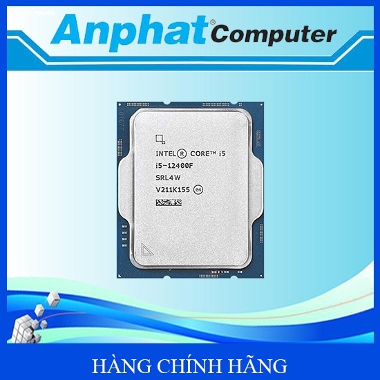 Bộ Vi Xử Lý CPU Intel Core I5-12400F TRAY  - Hàng Chính Hãng