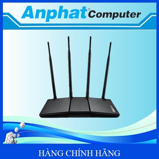 Bộ phát wifi 6 Asus RT-AX1800HP MU-MIMO AiMesh AX1800Mbps (Xuyên tường) - Hàng Chính Hãng
