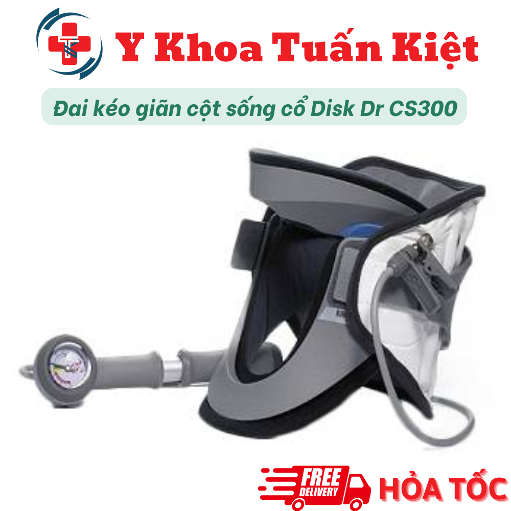 ✅ Đai kéo giãn cột sống cổ DiskDr CS300
