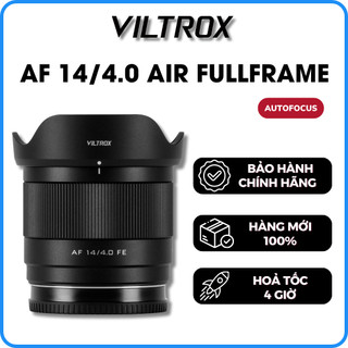  Ống Kính Góc Siêu Rộng VILTROX AF 14mm F4.0 Air Full-Frame Cho Máy Ảnh Sony E-mount   Nikon Z-mount - Hàng Chính Hãng 