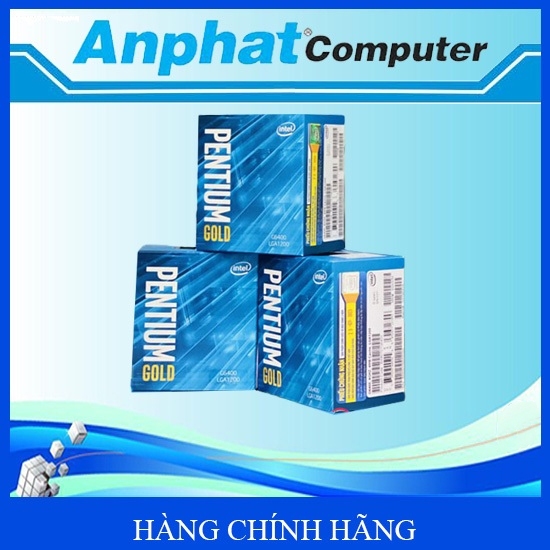 Bộ vi xử lý CPU Intel Celeron G6400 2C/4T Hàng Box Chính Hãng(có sẵn Fan Zin) - Bảo hành 36 Tháng