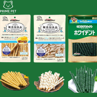 DoggyMan - Snack Bánh Thưởng Que Gặm Mini Nhiều Hương Vị Cho Chó 120g