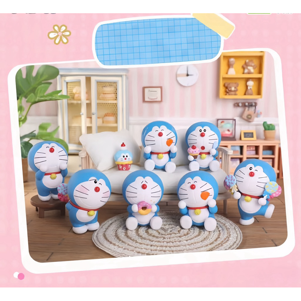 [ Hoả Tốc] Mô hình Doraemon Yummy So Sweet (Chính Hãng LDCX)