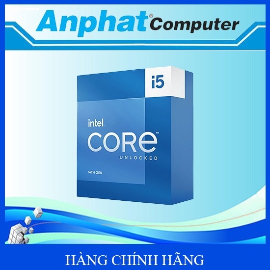 Bộ vi xử lý CPU Intel Core I5-14500 (Up To 5.0GHz, 14 Nhân 20 Luồng, 24MB Cache, LGA 1700) – Hàng Ch
