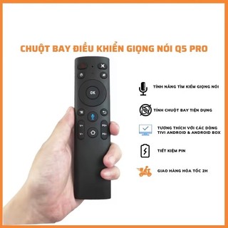 Q5 Pro Remote Chuột bay điều khiển giọng nói