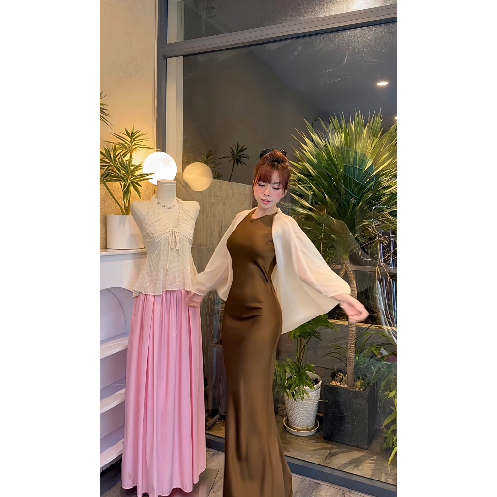 ÁO CHOÀNG TƠ CAO CẤP - FREESIZE, chất voan tơ mềm mịn, lên form sang chảnh dễ phối đồ | BigBuy360 - bigbuy360.vn
