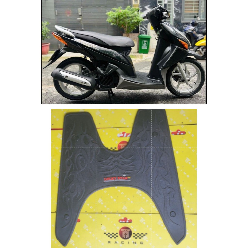 (TCS) Thảm để chân cao su,lót sàn Click 110 CŨ