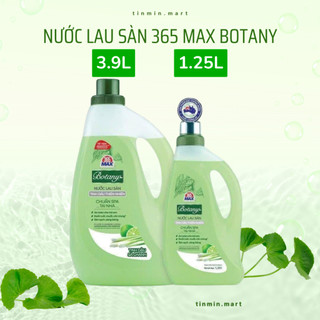  Nước lau sàn 365MAX Botany Tinh dầu Sả Chanh làm sạch bóng sàn nhà 1.25L 3.9L 