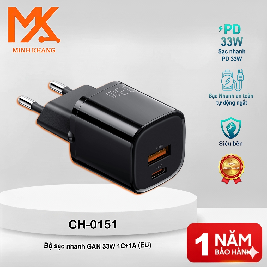 Bộ Sạc Nhanh GaN Mcdodo – CH-1541 / CH-6511 / CH-1311 / CH-4110 / CH-0151 | 20W ~ 67W