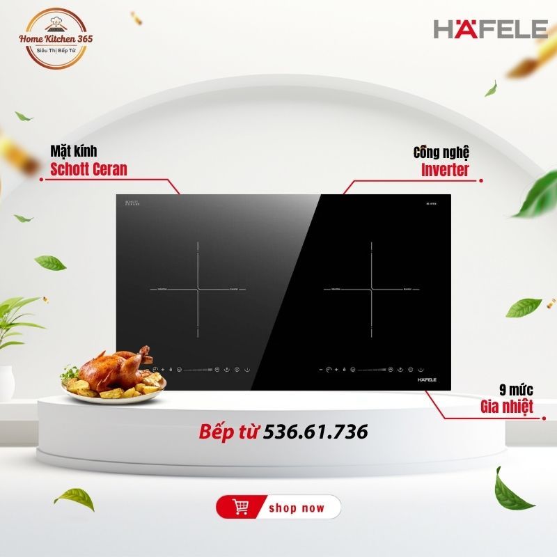 Bếp Từ Hafele HC-I3732A 536.61.736 – Công Nghệ Hiện Đại, Dễ Sử Dụng