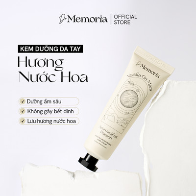 Kem Dưỡng Da Tay Và Móng Hương Nước Hoa De Memoria 50ML Dưỡng Ẩm Sâu Và Dưỡng Móng Chắc Khỏe
