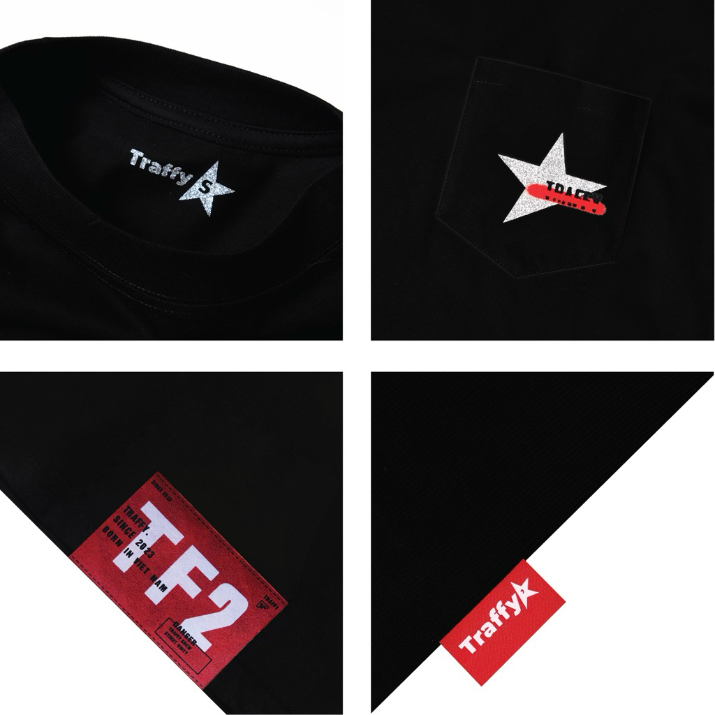 Áo Thun Tay Dài TRAFFY GTA 5 Stargirl/ Starboy Form Regular Cotton 2 Chiều Unisex | BigBuy360 - bigbuy360.vn