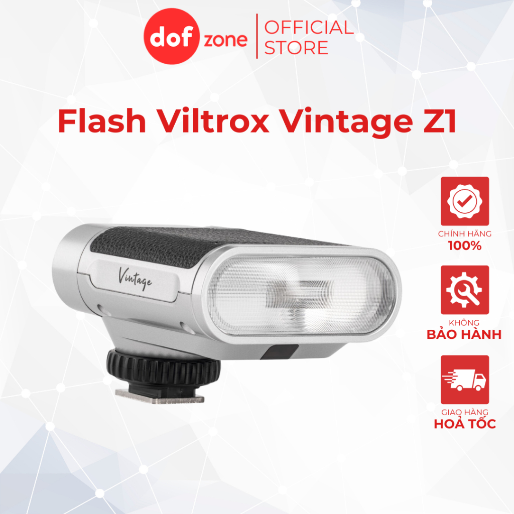 Đèn flash Viltrox Vintage Z1 cho máy ảnh | Chính hãng