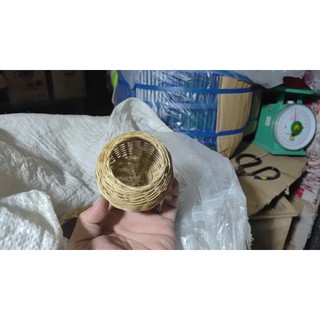 Combo 5 Cóng tre đựng kê, lúa cho cu gáy