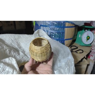 Combo 5 Cóng tre đựng kê, lúa cho cu gáy