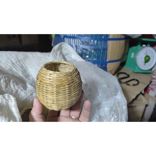Combo 5 Cóng tre đựng kê, lúa cho cu gáy