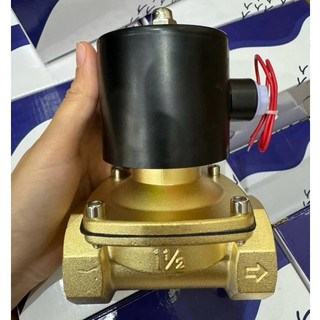 Van Điện Từ Đồng 21 27 34 42 48 60 Đóng Mở Van Nước Tự Động 220V