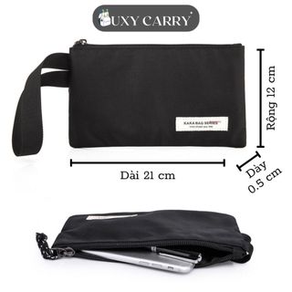 Túi Cầm Tay KAKA Clutch Vải Oxford Chống Thấm Nước, Nhỏ Gọn Tiện Dụng, Đựng Vật Dụng, Điện Thoại