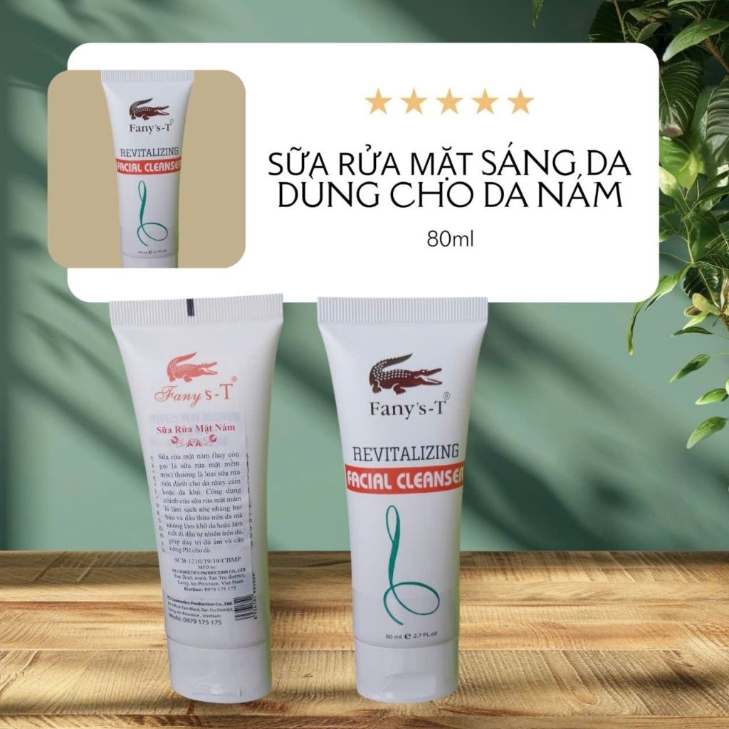 Sữa rữa mặt sáng da fanys-t 80ml
