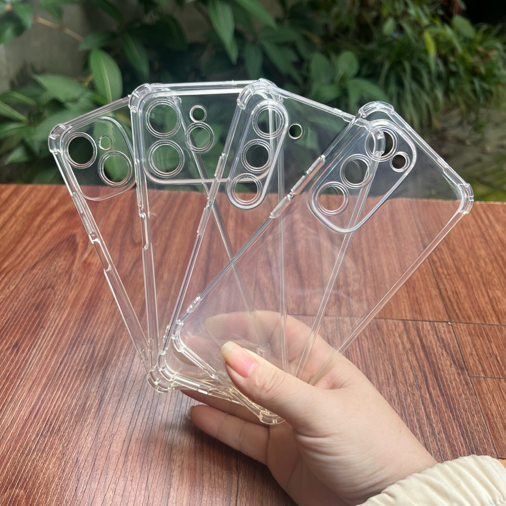 Ốp lưng dẻo silicon cho Tecno Spark 40 4G/ Spark 40C/ Spark 40 Pro/Spark 40 Pro+  trong suốt và chốn