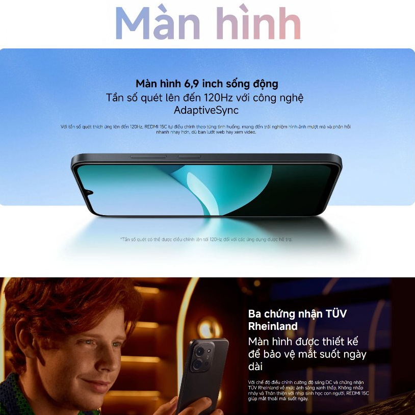 Điện Thoại Xiaomi Redmi 15C (4+128GB | 6+128GB) Chính Hãng | BigBuy360 - bigbuy360.vn