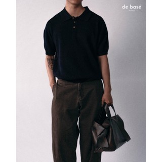 Áo Len Polo Tay Ngắn - basé KNIT POLO 01 - de basé 