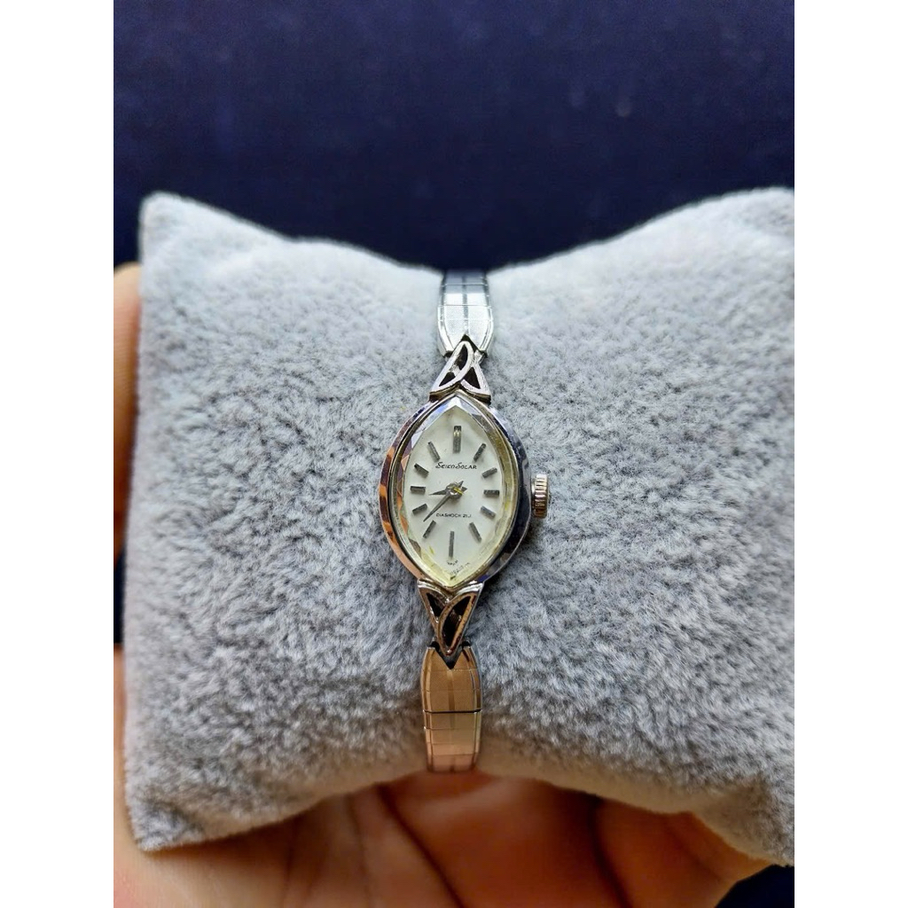 🍃Đồng hồ Si Nữ Cơ cót hiệu Seiko Nhật🇯🇵. Hàng đã qua sử dụng