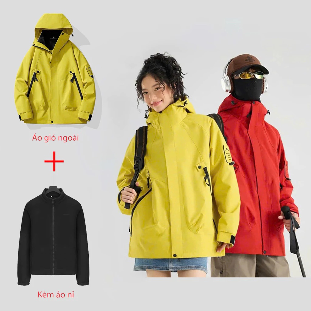 Áo khoác gió dù zahan nam nữ chất liêu gió mềm chống chống nước, cản bụi , giữ ấm siêu tốt. MA200