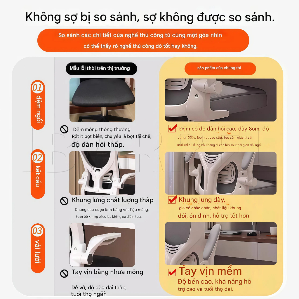 IB Ghế văn phòng Ghế chơi game Tựa lưng cao Có thể điều chỉnh độ cao Xoay 360° Giá rẻ Nâng cấp mới | BigBuy360 - bigbuy360.vn