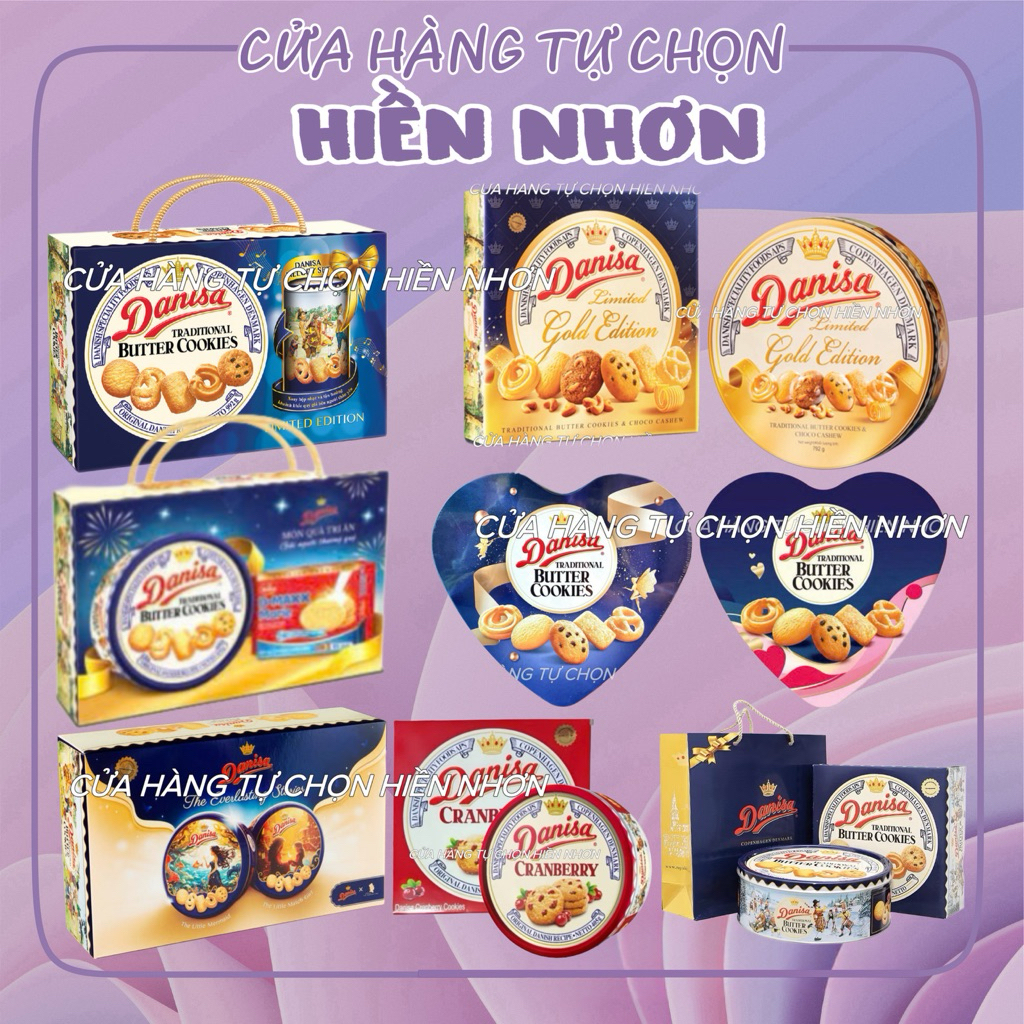 [TẾT 2026] Bánh quy Danisa đủ size 200g/ 454g/ 681g/ 792g/ 908g/ Hộp nhạc / Hộp quà Danisa