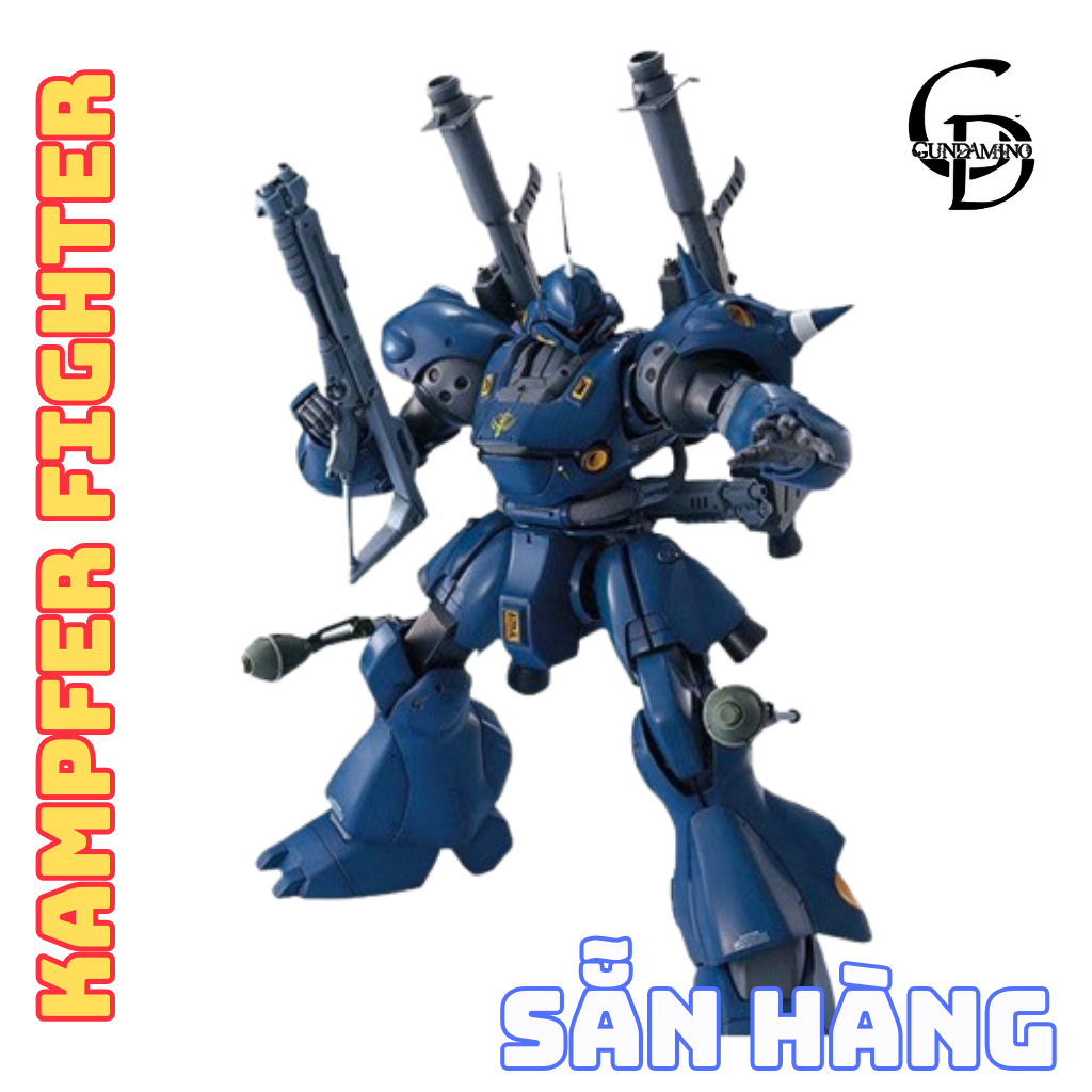 [SẴN HÀNG] Mô Hình lắp ráp HG 1/144 MS-IBE Kampfer Fighter ( Tặng Base Và Decan )