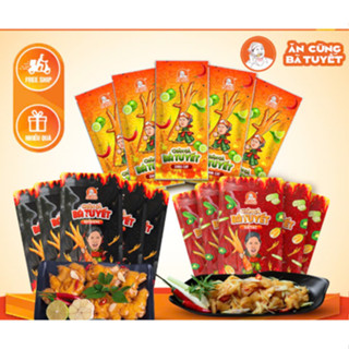  Chân gà rút xương bà Tuyết chân gà cay giòn sần sật 